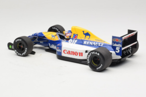 Williams FW14B Renault #5 N. Mansell Canon Williams Team F1 World Champion 1992 Minichamps 1:18 186920005 Metal - imagem 7 de 9