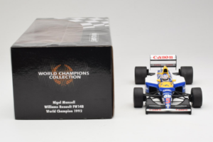 Williams FW14B Renault #5 N. Mansell Canon Williams Team F1 World Champion 1992 Minichamps 1:18 186920005 Metal - imagem 8 de 9
