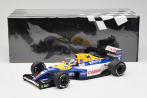 Williams FW14B Renault #5 N. Mansell Canon Williams Team F1 World Champion 1992 Minichamps 1:18 186920005 Metal - imagem 9 de 9