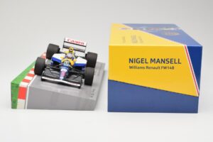 Williams Renault FW14B #5 N. Mansell F1 World Champion 1992 Collectors Box Minichamps 1:18 113920005 Metal - imagem 6 de 6