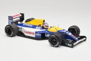Williams Renault FW14B #5 N. Mansell F1 World Champion 1992 Minichamps 1:18 110920005 Metal - imagem 6 de 8