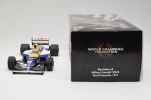 Williams Renault FW14B #5 N. Mansell F1 World Champion 1992 Minichamps 1:18 110920005 Metal - imagem 8 de 8