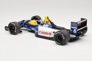 Williams Renault FW14B #6 R. Patrese 1992 Minichamps 1:18 110920006 Metal - imagem 5 de 8