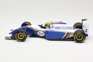 Williams FW16 Renault #2 A. Senna San Marino GP 1994 Minichamps 1:18 540941832 Metal - imagem 4 de 7