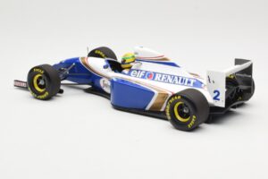 Williams FW16 Renault #2 A. Senna San Marino GP 1994 Minichamps 1:18 540941832 Metal - imagem 6 de 7