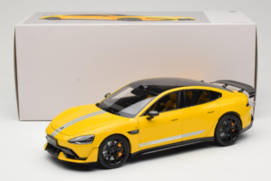 Xiaomi SU7 Ultra Amarelo OEM 1:18 BHR9995CN Metal - imagem 8 de 8