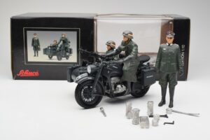 Zundapp KS 750 Sidecar Walkure Schuco 1:10 450651900 Metal - imagem 7 de 7