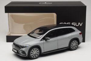 Mercedes EQS SUV X296 Manufaktur Alpine Grey NZG 1:18 B66960591 Metal - imagem 8 de 8