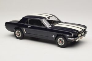 Ford Mustang Nightmist Blue Norev 1:18 182805 Metal - imagem 4 de 6