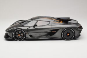 Koenigsegg Jesko Absolut 0-400-0 km/h Recorde Graphite Grey GT Spirit 1:12 GT575 Resina - imagem 3 de 6