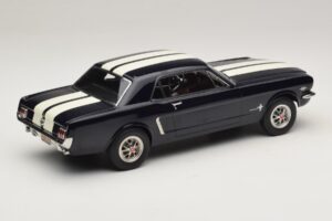 Ford Mustang Nightmist Blue Norev 1:18 182805 Metal - imagem 2 de 6