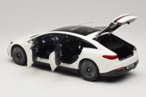 Mercedes EQS V297 Manufaktur Opalite White NZG 1:18 B66961049 Metal - imagem 5 de 8