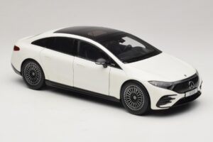 Mercedes EQS V297 Manufaktur Opalite White NZG 1:18 B66961049 Metal - imagem 6 de 8