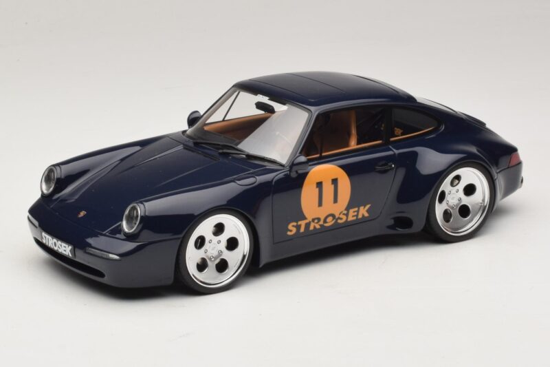 Porsche 911 964 Strosek Mega 30 Sea Blue GT Spirit 1:18 GT969 Resina