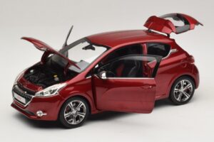 Peugeot 208 GTI Rubis Red Norev 1:18 184700 Metal - imagem 2 de 8