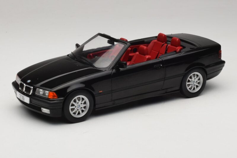 BMW 3 Series E36 Descapotável Preto MCG 1:18 MCG18318 Metal