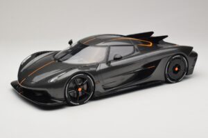 Koenigsegg Jesko Absolut 0-400-0 km/h Recorde Graphite Grey GT Spirit 1:12 GT575 Resina