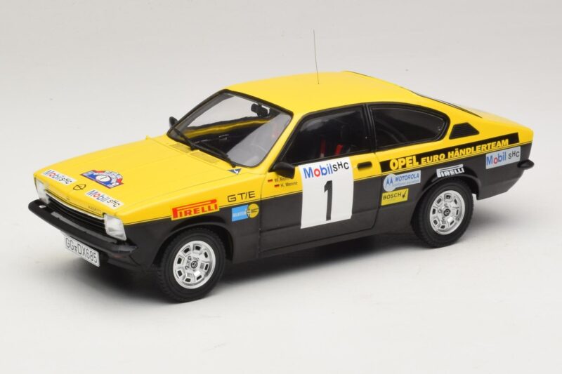 Opel Kadett C GT/E #1 W. Rohrl / H. Menne Westfalen Lippe Rally 1977 MCG 1:18 MCG18651R Metal
