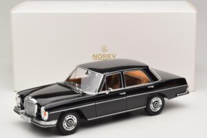 Mercedes 280 SE W108 Preto Norev 1:18 183360 Metal - imagem 8 de 8