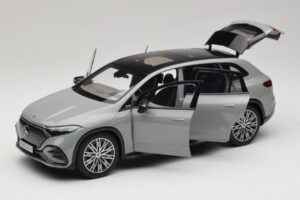 Mercedes EQS SUV X296 Manufaktur Alpine Grey NZG 1:18 B66960591 Metal - imagem 2 de 8