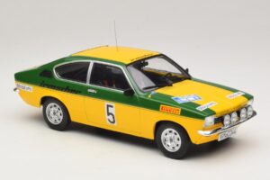 Opel Kadett C GT/E #5 International Sachs Winter Rally 1976 MCG 1:18 MCG18650R Metal - imagem 4 de 6