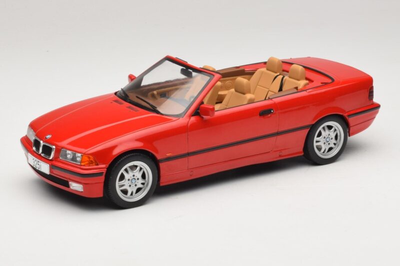 BMW 3 Series E36 Descapotável Vermelho MCG 1:18 MCG18317 Metal
