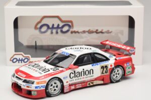 Nissan Skyline GT-R R33 LM GT1 #23 K. Hoshino / M. Hasemi / T. Suzuki Clarion Team NISMO 24 Hours of Le Mans 1996 Otto 1:18 O - imagem 6 de 6
