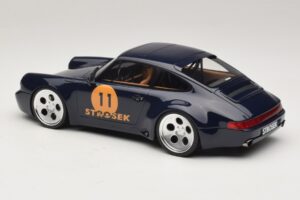 Porsche 911 964 Strosek Mega 30 Sea Blue GT Spirit 1:18 GT969 Resina - imagem 5 de 6