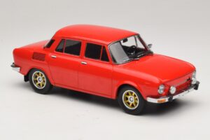 Skoda 100 Vermelho Jantes Douradas MCG 1:18 MCG18784 Metal - imagem 4 de 6