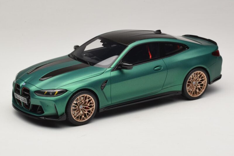 BMW M4 CS G82 Frozen Isle of Man Green GT Spirit 1:18 GT994 Resina