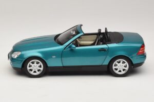 Mercedes SLK R170 Vivianite Green Norev 1:18 183021 Metal - imagem 6 de 10