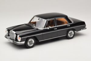 Mercedes 280 SE W108 Preto Norev 1:18 183360 Metal