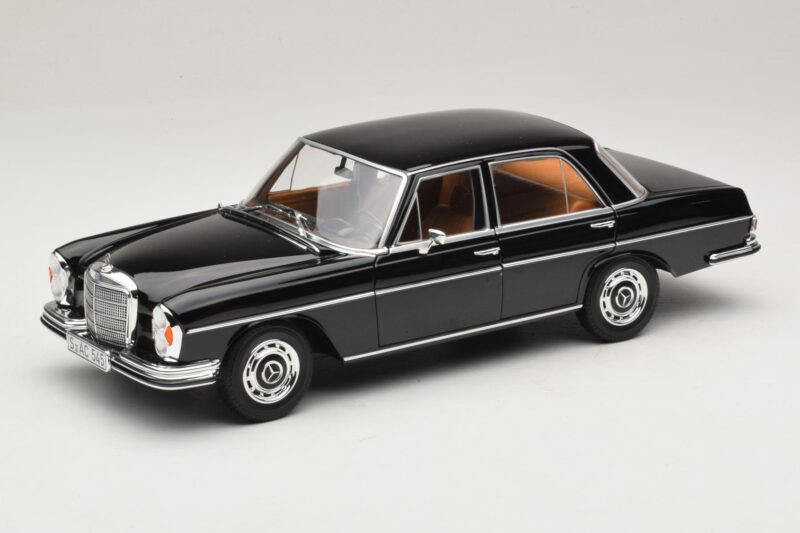 Mercedes 280 SE W108 Preto Norev 1:18 183360 Metal