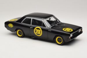 Opel Rekord C #201 Black Widow MCG 1:18 MCG18560 Metal - imagem 4 de 6