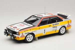 Audi Quattro #1 W. Rohrl / C. Geistdorfer Rally Monte Carlo Winner 1984 Minichamps 1:18 A5-5894 Metal