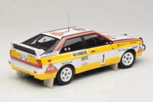 Audi Quattro #1 W. Rohrl / C. Geistdorfer Rally Monte Carlo Winner 1984 Minichamps 1:18 A5-5894 Metal - imagem 2 de 6