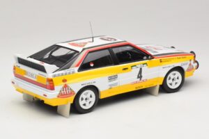 Audi Quattro A2 #4 W. Rohrl / C. Geistdorfer Rally Portugal 1984 Minichamps 1:18 153841104 Metal - imagem 2 de 6