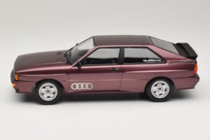 Audi Quattro Purple Metallic Minichamps 1:18 155016125 Metal - imagem 3 de 6