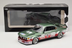 BMW 3.0 CSL #1 U. Grano BMW Italia ETCC Zandvoort 1979 Minichamps 1:18 155792501 Metal - imagem 6 de 6