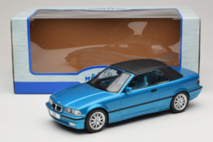 BMW 3 Series E36 Descapotável Azul Metalizado MCG 1:18 MCG18319 Metal - imagem 7 de 7