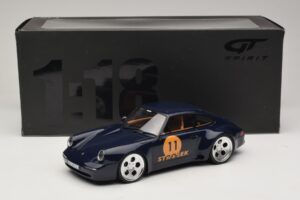Porsche 911 964 Strosek Mega 30 Sea Blue GT Spirit 1:18 GT969 Resina - imagem 6 de 6