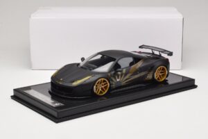 Ferrari 458 LB Works Matt Black BBA 1:18 REMC037 Resina - imagem 7 de 7