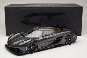 Koenigsegg Jesko Absolut 0-400-0 km/h Recorde Graphite Grey GT Spirit 1:12 GT575 Resina - imagem 6 de 6