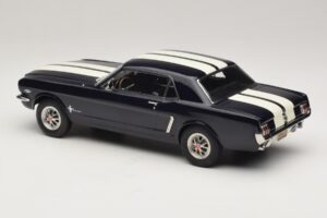 Ford Mustang Nightmist Blue Norev 1:18 182805 Metal - imagem 5 de 6
