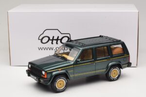 Jeep Cherokee XJ Limited Hunter Green Otto 1:18 OT1204 Resina - imagem 6 de 6