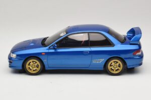 Subaru Impreza WRX STI GC8 Type R Version V Limited Sonic Blue Otto 1:18 OT1249 Resina - imagem 3 de 6