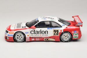 Nissan Skyline GT-R R33 LM GT1 #23 K. Hoshino / M. Hasemi / T. Suzuki Clarion Team NISMO 24 Hours of Le Mans 1996 Otto 1:18 O - imagem 3 de 6