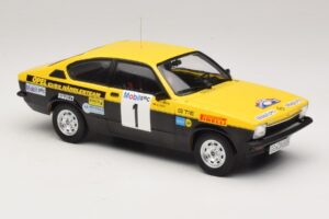 Opel Kadett C GT/E #1 W. Rohrl / H. Menne Westfalen Lippe Rally 1977 MCG 1:18 MCG18651R Metal - imagem 4 de 6