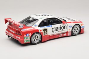 Nissan Skyline GT-R R33 LM GT1 #23 K. Hoshino / M. Hasemi / T. Suzuki Clarion Team NISMO 24 Hours of Le Mans 1996 Otto 1:18 O - imagem 2 de 6