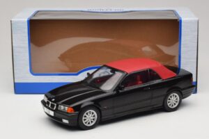 BMW 3 Series E36 Descapotável Preto MCG 1:18 MCG18318 Metal - imagem 7 de 7